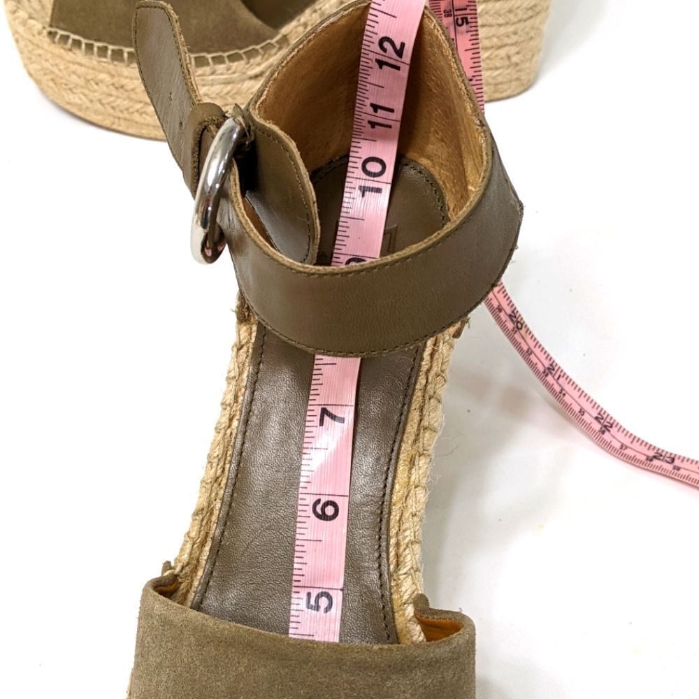 Marc Fisher Ltd Alida Espadrilles Platform Wedge Sandal - Picture 7 of 9